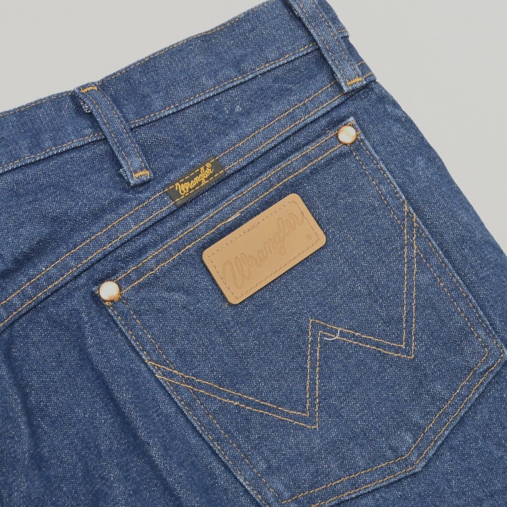Wrangler 13MWZ Cowboy‎ Cut Straight Leg Denim Blue Jeans Mens Size 40 x 36 TALL